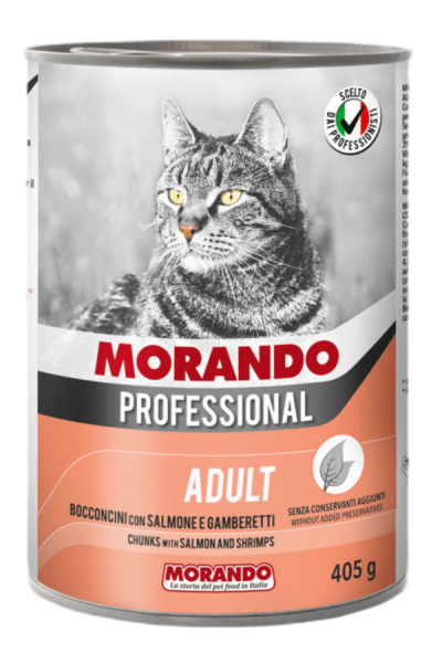 MORANDO KEDİ KONSERVE SOMONLU 400 GR