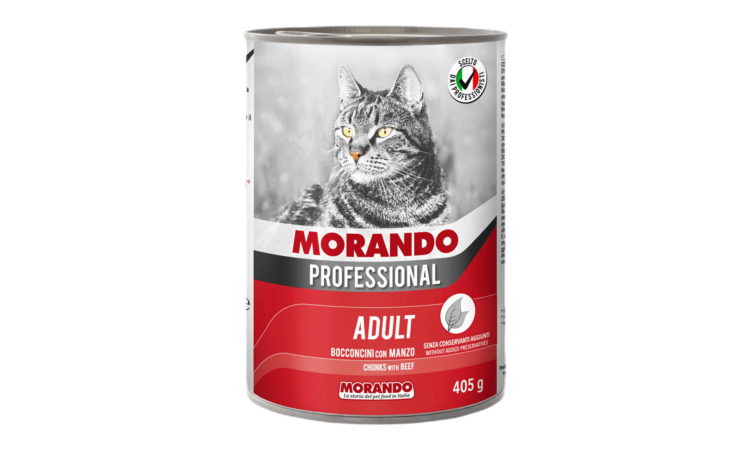 MORANDO KEDİ KONSERVE BİFTEKLİ 400 GR