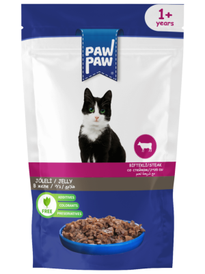 PAW PAW POUCH BİFTEKLİ 85 GR
