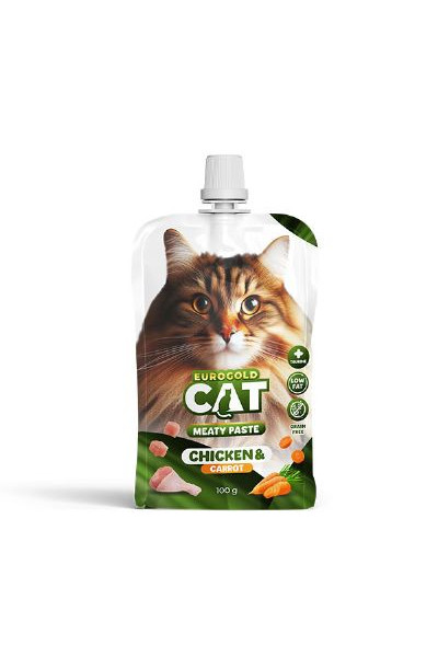 EUROCAT CAT ET EZMESİ TAVUK - HAVUÇ 100 GR -20'Lİ .5