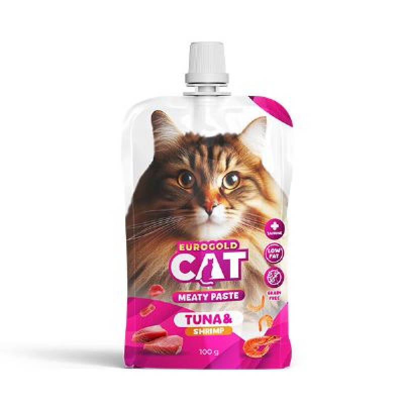EUROCAT CAT ET EZMESİ TON BALIGI - KARİDES 100 GR -20'Lİ .5