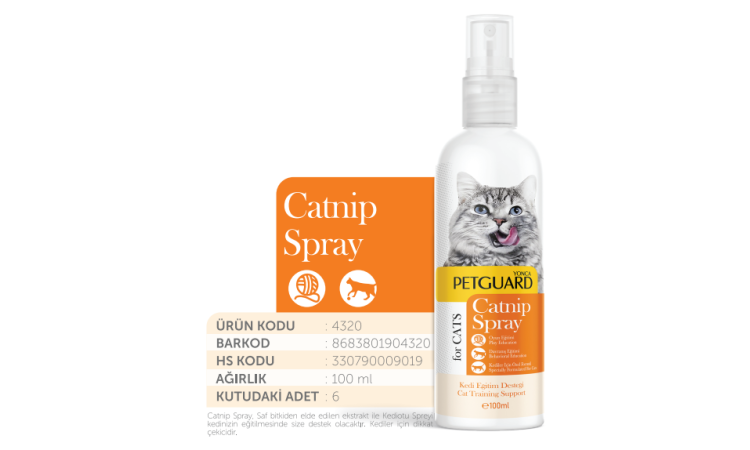 PETGUARD CATNİP SPREY 100 ML