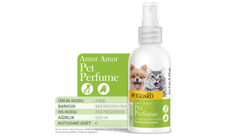 PETGUARD AMOR AMOR KEDİ KÖPEK PARFÜM 100 ML