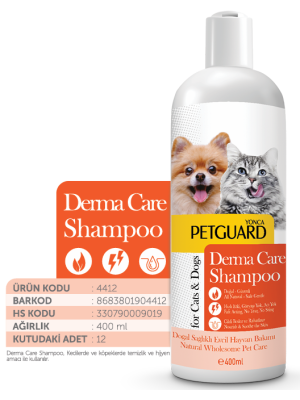PETGUARD DERMA CARE SIVI ŞAMPUAN KEDİ KÖPEK 400ML