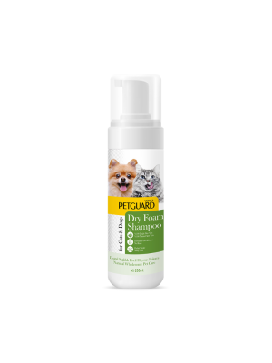 PETGUARD ALOE VERA KURU KÖPÜK ŞAMPUAN 200ML