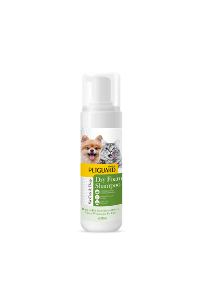PETGUARD ALOE VERA KURU KÖPÜK ŞAMPUAN 200ML