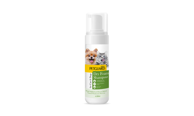 PETGUARD ALOE VERA KURU KÖPÜK ŞAMPUAN 200ML