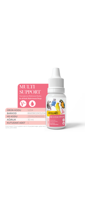 PETGUARD KUŞ VİT MULTİ- SUPPORT 30ML PETGUARD KUŞ VİT MULTİ- SUPPORT 30ML