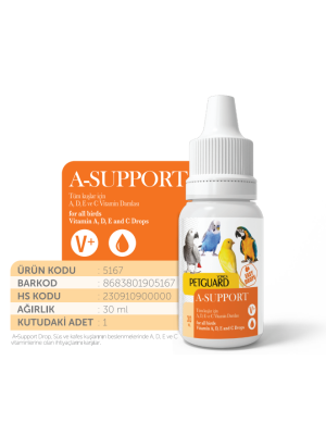 PETGUARD KUŞ VİT AST- SUPPORT 30ML
