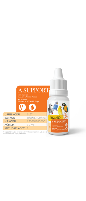 PETGUARD KUŞ VİT AST- SUPPORT 30ML
