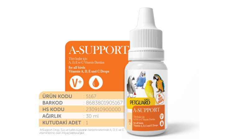 PETGUARD KUŞ VİT AST- SUPPORT 30ML