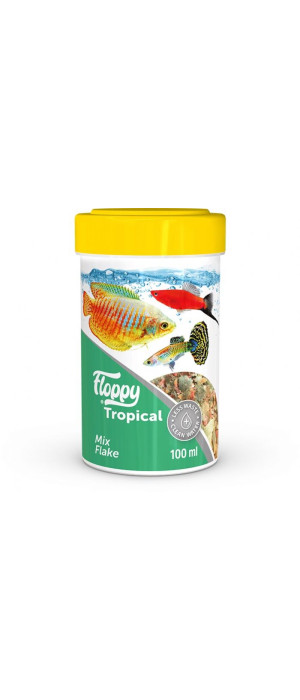 FLP007-FLOPPY TROPICAL MIX FLAKE 100ML