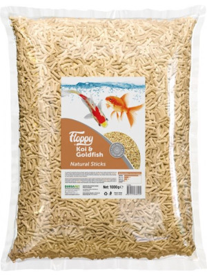 FLP035-FLOPPY GOLDFISH NATURAL STICKS 1KG