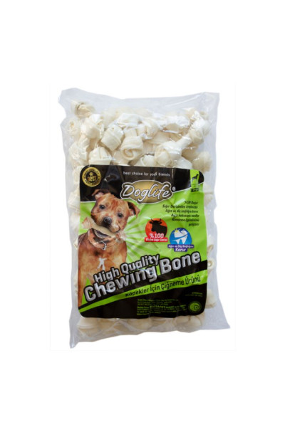 201179-DOGLİFE DÜĞÜMLÜ KEMİK WHİTE 18-20GR/AD. 50Lİ