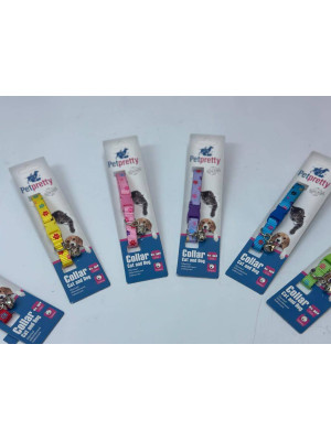 PP-1012 KEDİ KÖPEK BOYUN TASMASI DESENLİ