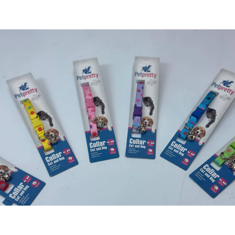 PP-1012 KEDİ KÖPEK BOYUN TASMASI DESENLİ