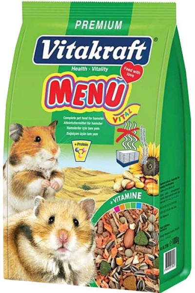 VİTAKRAFT HAMSTER YEMİ 1000 GR