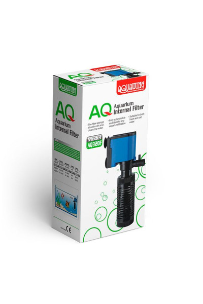 AQ320F-AQUAWING İÇ FİLTRE 6W 500L/H AQ320F-AQUAWING İÇ FİLTRE 6W 500L/H