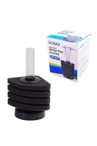 SOBO SB-833 ÜRETİM FİLTRESİ KÖŞE ÜÇGEN S BOY