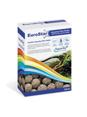 EUROSTAR AQUACLAY BİYOLOJİK FİLTRE MALZEMESİ 500 ML
