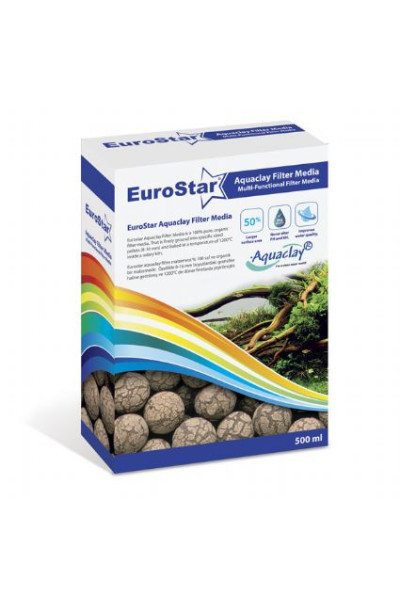 EUROSTAR AQUACLAY BİYOLOJİK FİLTRE MALZEMESİ 500 ML
