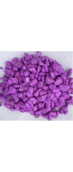 AKVARYUM TAŞI 10 KG ( BOYUT NO: 3 )  RENK: MOR