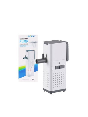 SOBO AQ - 500 F İÇ FİLTRE YENİ NESİL BEYAZ 6 W 500 LT / H