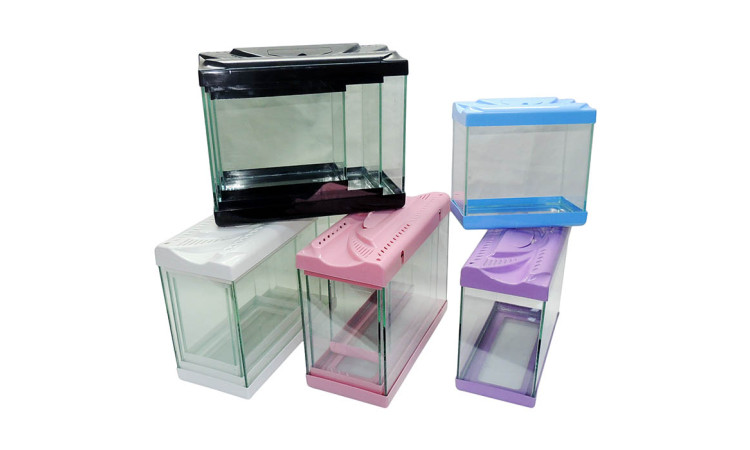 3 LÜ SET AKVARYUM ( KOLİ İÇİNDE ) RENK : BEYAZ