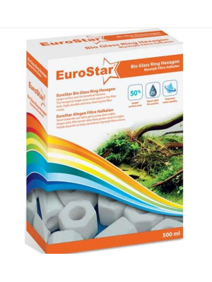 EUROSTAR BİO GLASS RİNG HEXAGAN 500 ML