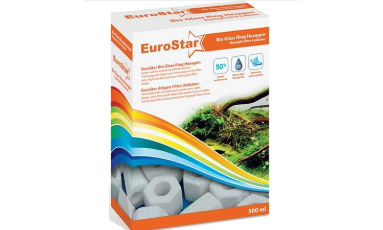 EUROSTAR BİO GLASS RİNG HEXAGAN 500 ML