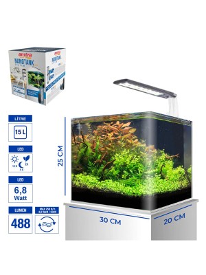AMTRA NANO TANK 15 SET 30X20X25 CM 15 LT 670-A2001847 AMTRA NANO TANK 15 SET 30X20X25 CM 15 LT 670-A2001847