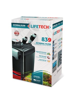 LİFE TECH DIŞ FİLTRE SİYAH KOVA İÇİ DOLU 1500 L/H 995-000839