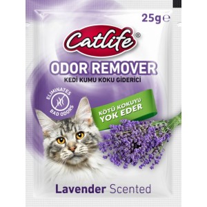 CATLİFE KEDİ KUMU KOKU GİDERİCİ LAVANTA 25GR 15Lİ