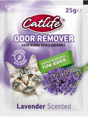 CATLİFE KEDİ KUMU KOKU GİDERİCİ LAVANTA 25GR 15Lİ CATLİFE KEDİ KUMU KOKU GİDERİCİ LAVANTA 25GR 15Lİ
