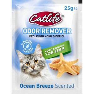 CATLİFE KEDİ KUMU KOKU GİDERİCİ OKYANUS KOKULU 25GR 15Lİ