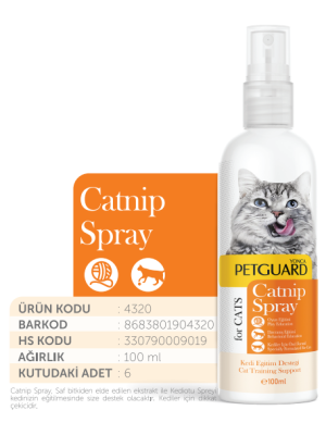 PETGUARD CATNİP SPREY 100 ML PETGUARD CATNİP SPREY 100 ML