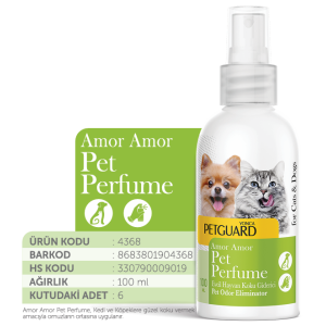 PETGUARD AMOR AMOR KEDİ KÖPEK PARFÜM 100 ML