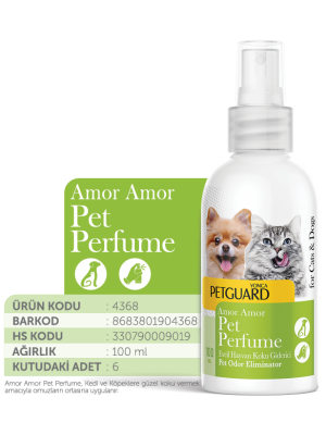 PETGUARD AMOR AMOR KEDİ KÖPEK PARFÜM 100 ML