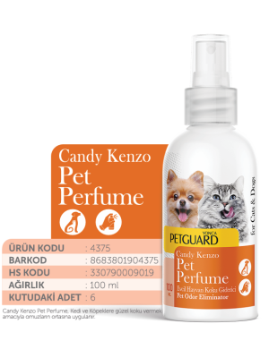PETGUARD CANDY KENZO KEDİ KÖPEK PARFÜM 100ML PETGUARD CANDY KENZO KEDİ KÖPEK PARFÜM 100ML