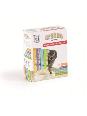4 LEZZET KARIŞIK KEDİ CREAMY -48 Lİ
