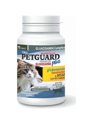 PETGUARD KEDİ GLUKOSAMİN PLUS 75 TABLET