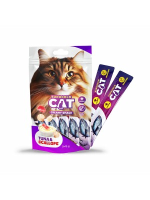 EUROGOLD CAT SIVI KEDİ ÖDÜLÜ TON - DENİZ TARAGI 5 X 15 GR EUROGOLD CAT SIVI KEDİ ÖDÜLÜ TON - DENİZ TARAGI 5 X 15 GR