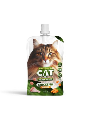EUROCAT CAT ET EZMESİ TAVUK - HAVUÇ 100 GR