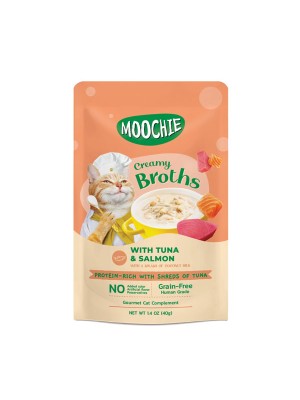 MOOCHİE ÇORBA KEDİ ÖDÜLÜ TON-SOMON 40 GR