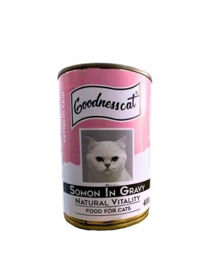 GOODNESS CAT KONSERVE SOMON ETLİ 400 GR