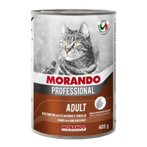 MORANDO KEDİ KONSERVE TAVŞAN ETLİ 400 GR
