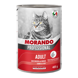MORANDO KEDİ KONSERVE BİFTEKLİ 400 GR