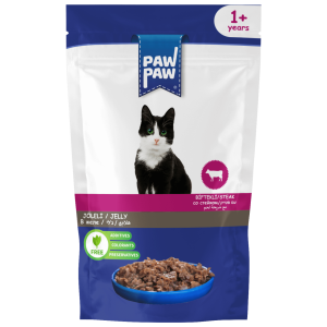 PAW PAW POUCH BİFTEKLİ 85 GR