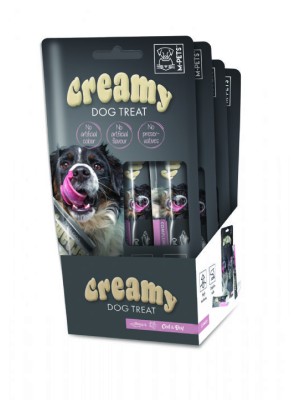 CREAMY KÖPEK ÖDÜLÜ MORİNA BALIKLI BİFTEKLİ 4X15GR