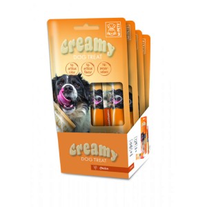 CREAMY KÖPEK ÖDÜLÜ TAVUKLU 4X15GR